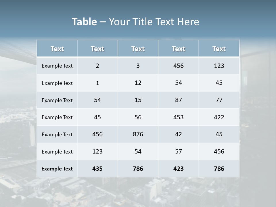 Crazy Test High PowerPoint Template