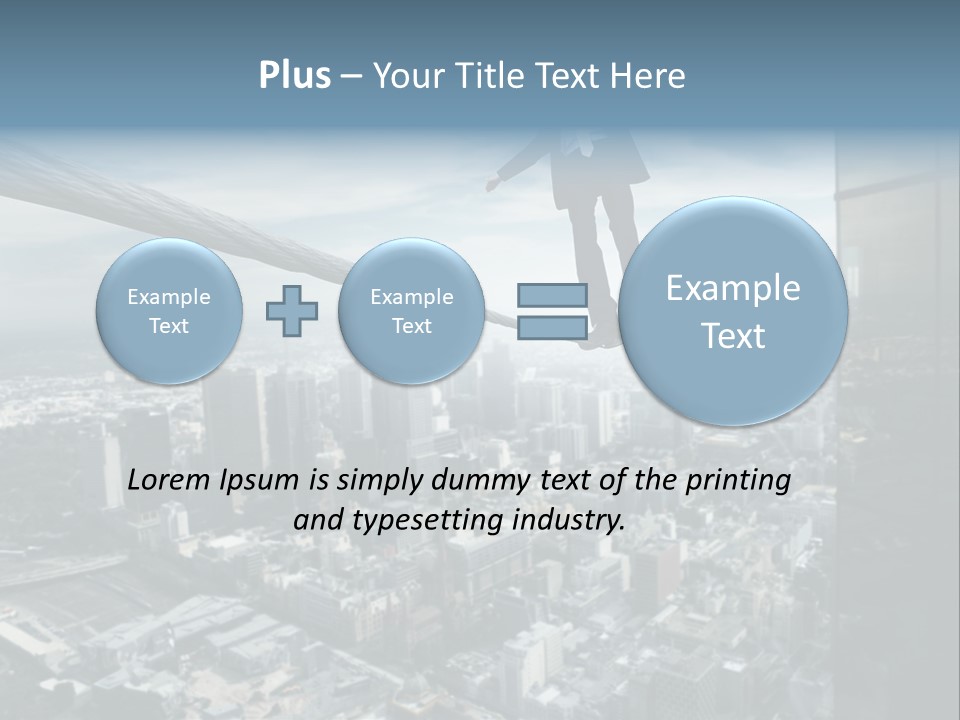 Crazy Test High PowerPoint Template
