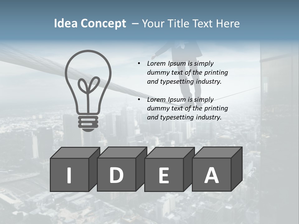 Crazy Test High PowerPoint Template