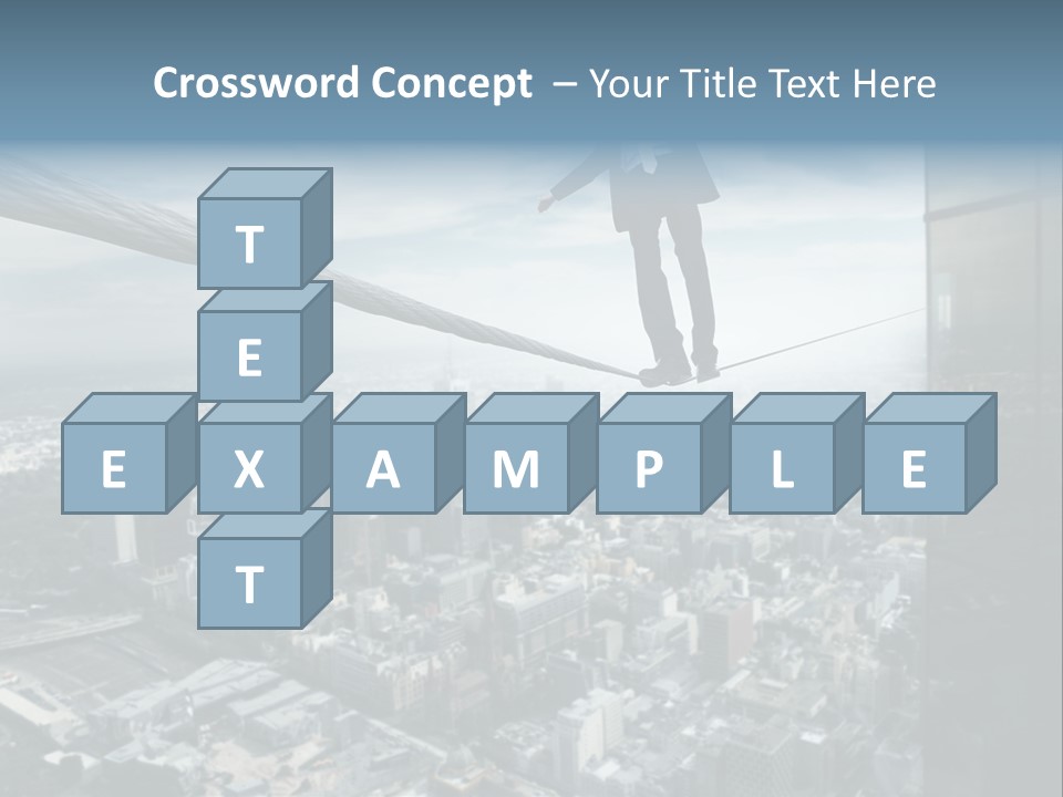Crazy Test High PowerPoint Template