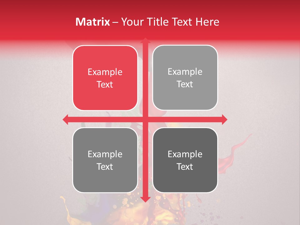 Creative Paint Liquid PowerPoint Template