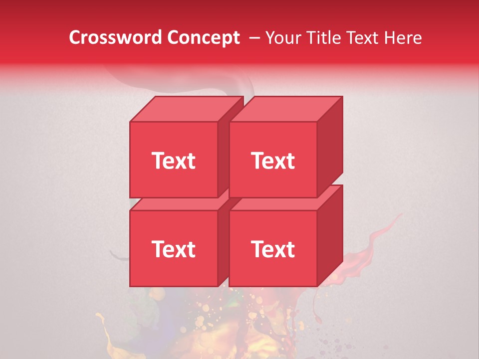 Creative Paint Liquid PowerPoint Template