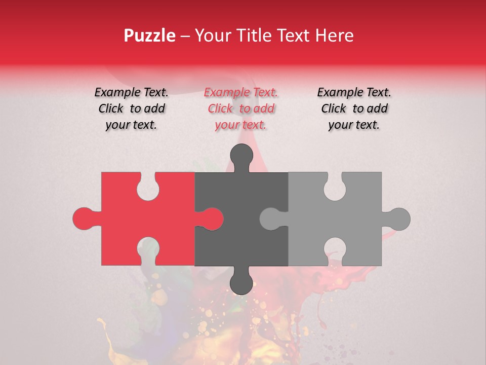 Creative Paint Liquid PowerPoint Template