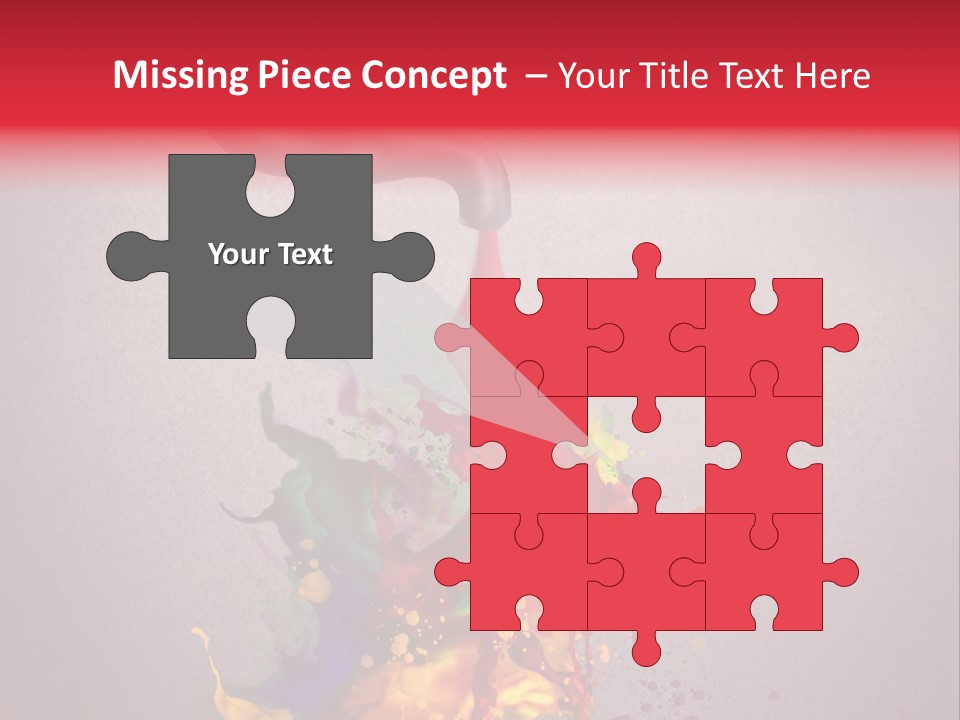 Creative Paint Liquid PowerPoint Template