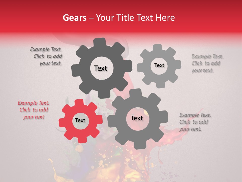 Creative Paint Liquid PowerPoint Template