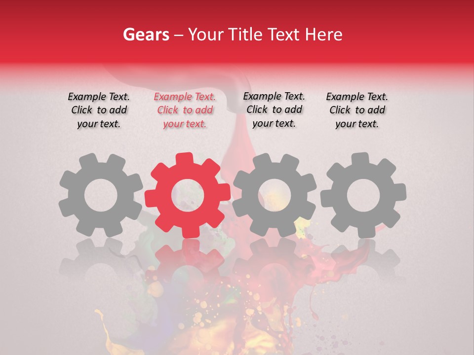 Creative Paint Liquid PowerPoint Template