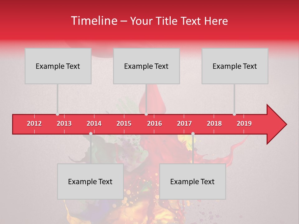 Creative Paint Liquid PowerPoint Template