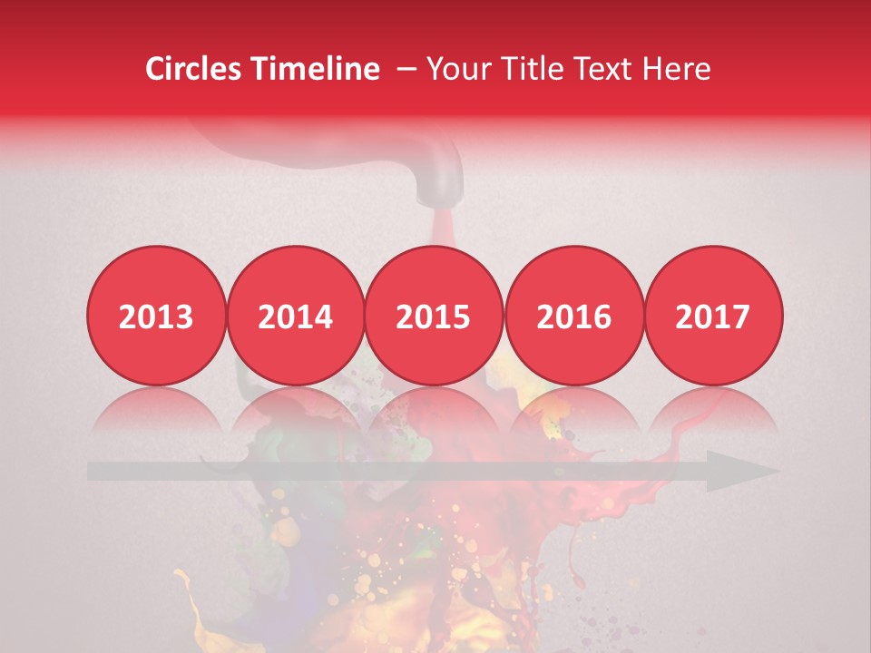 Creative Paint Liquid PowerPoint Template