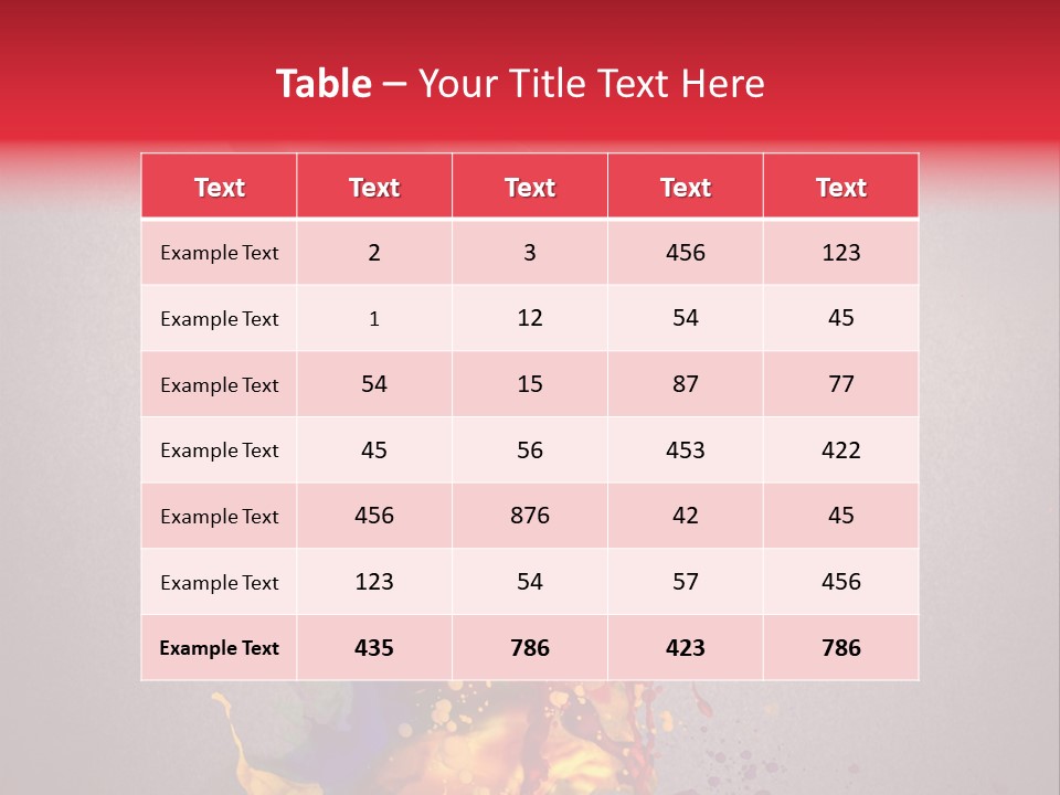 Creative Paint Liquid PowerPoint Template