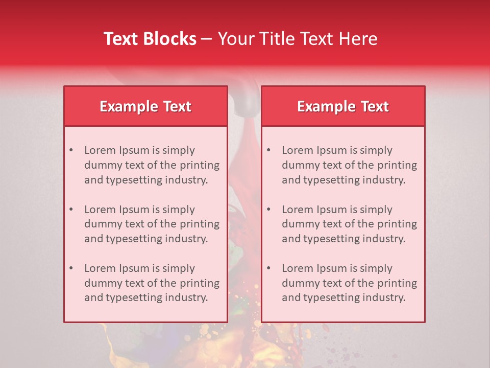 Creative Paint Liquid PowerPoint Template