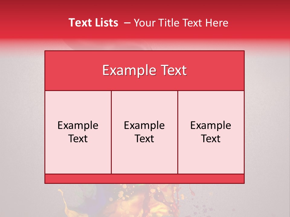 Creative Paint Liquid PowerPoint Template
