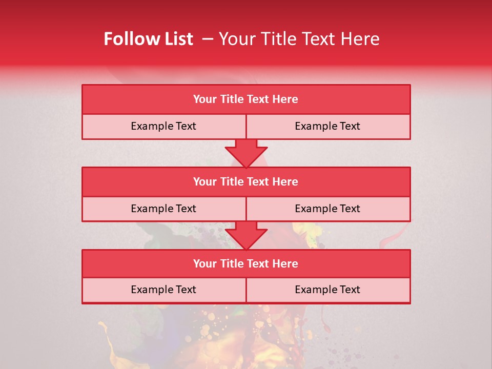 Creative Paint Liquid PowerPoint Template