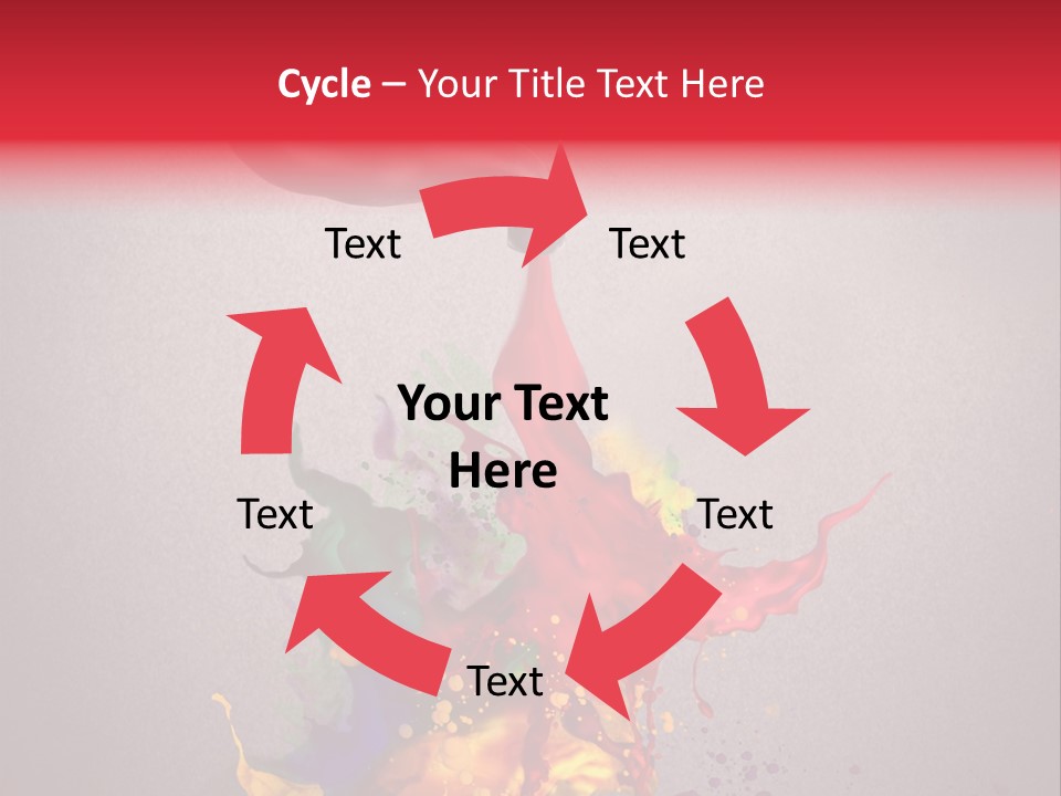 Creative Paint Liquid PowerPoint Template