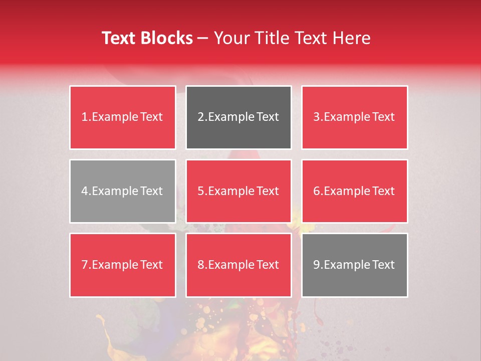 Creative Paint Liquid PowerPoint Template