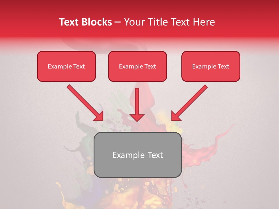 Creative Paint Liquid PowerPoint Template