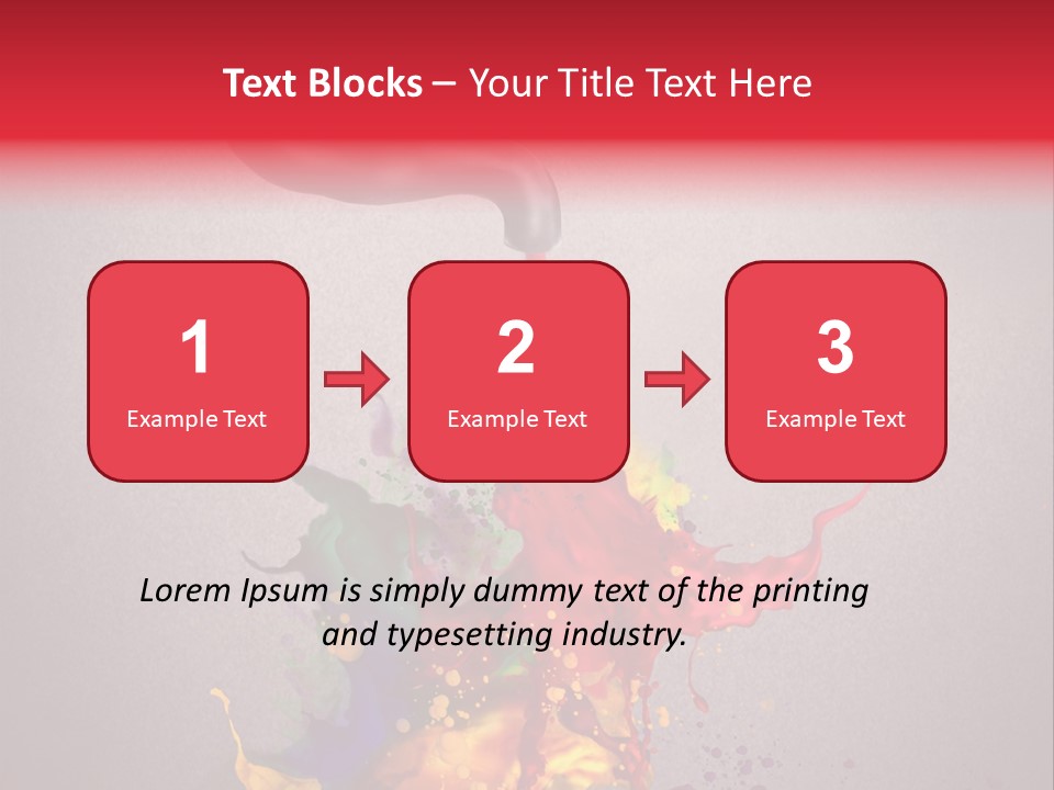 Creative Paint Liquid PowerPoint Template