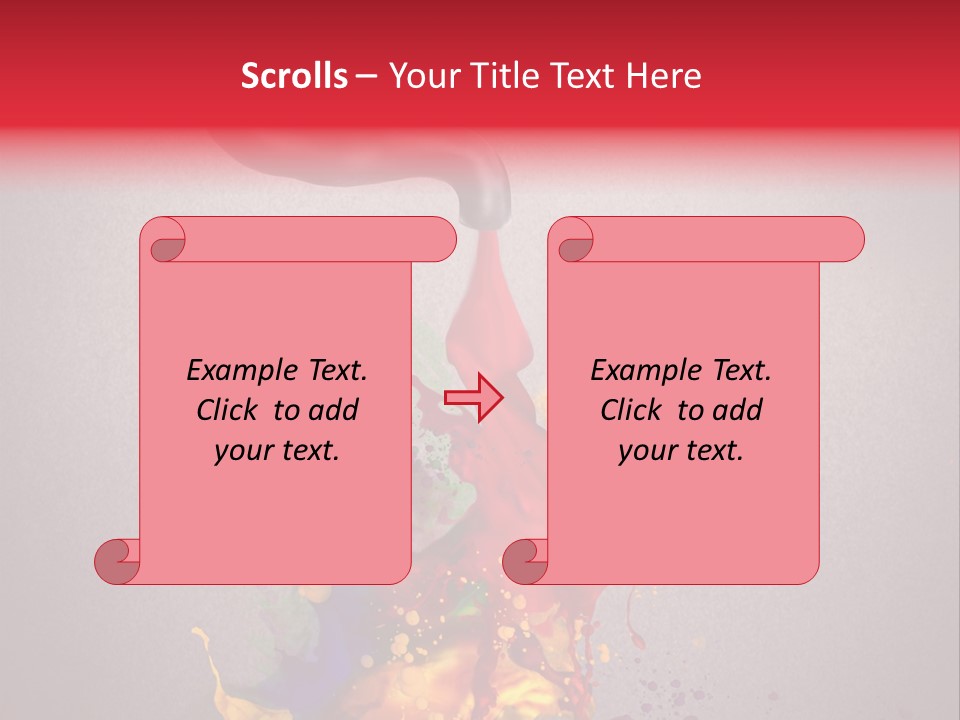 Creative Paint Liquid PowerPoint Template