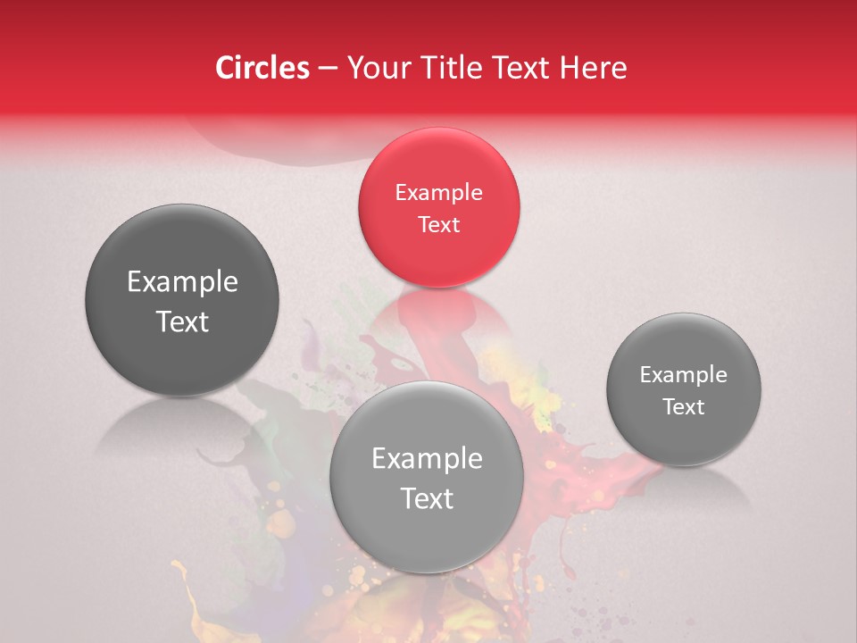 Creative Paint Liquid PowerPoint Template