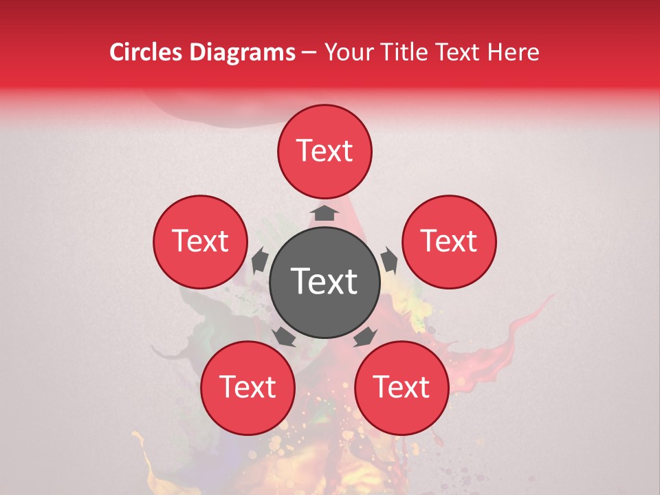 Creative Paint Liquid PowerPoint Template