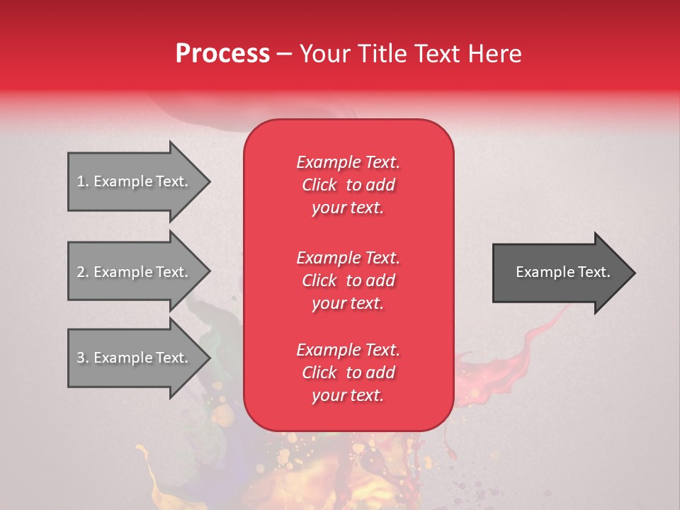 Creative Paint Liquid PowerPoint Template