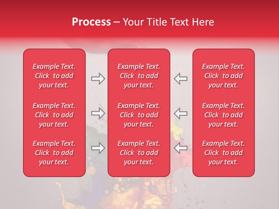 Creative Paint Liquid PowerPoint Template