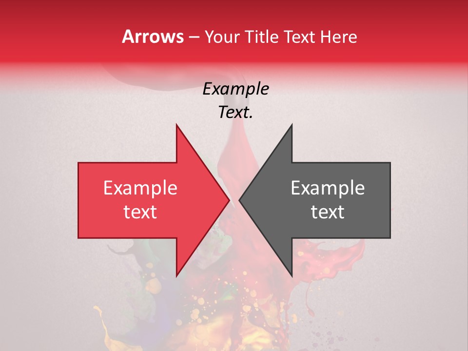 Creative Paint Liquid PowerPoint Template