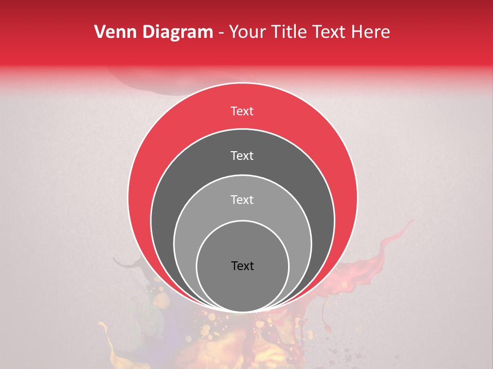 Creative Paint Liquid PowerPoint Template