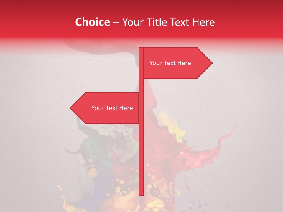Creative Paint Liquid PowerPoint Template