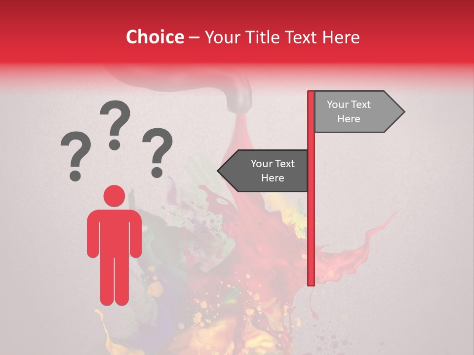 Creative Paint Liquid PowerPoint Template