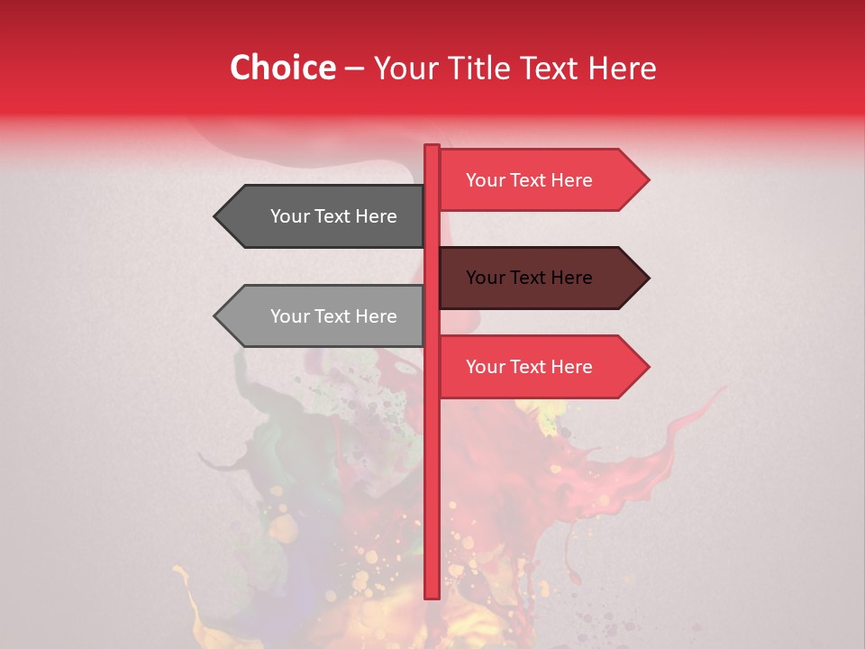 Creative Paint Liquid PowerPoint Template