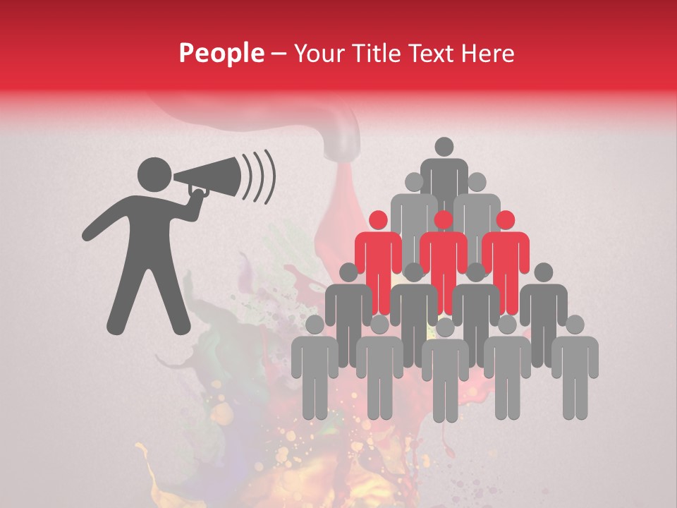 Creative Paint Liquid PowerPoint Template