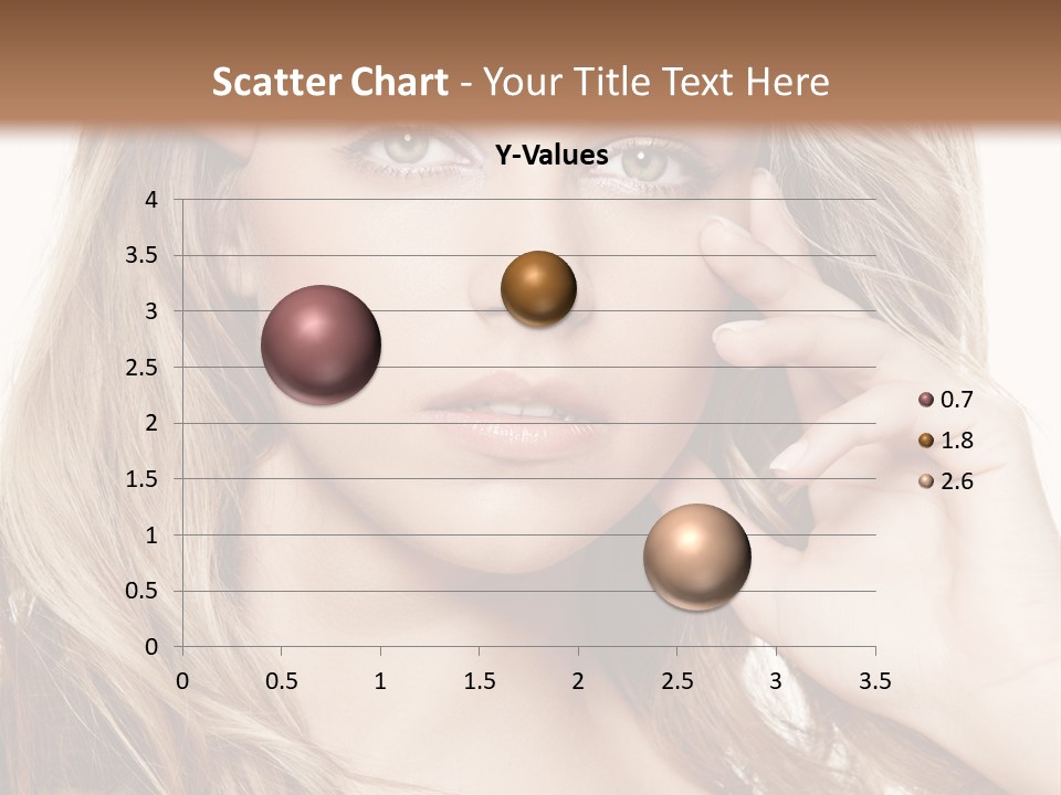 Elegant Background Hair Care PowerPoint Template