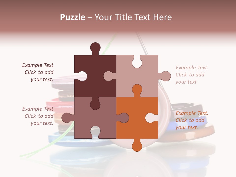 Group Thread Hobbies PowerPoint Template