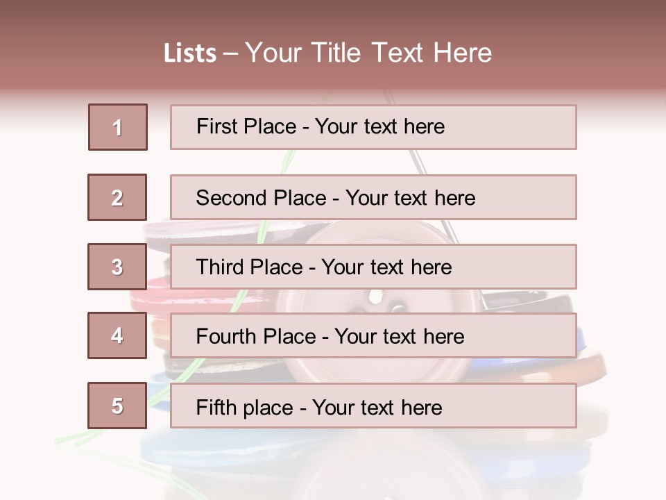 Group Thread Hobbies PowerPoint Template
