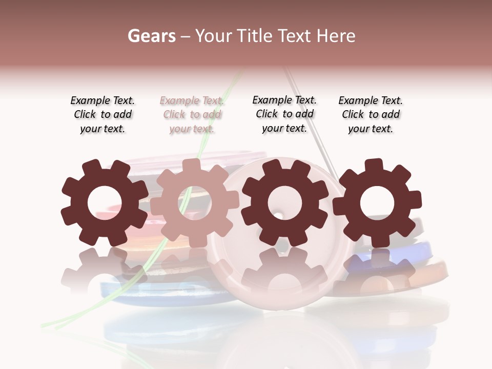 Group Thread Hobbies PowerPoint Template