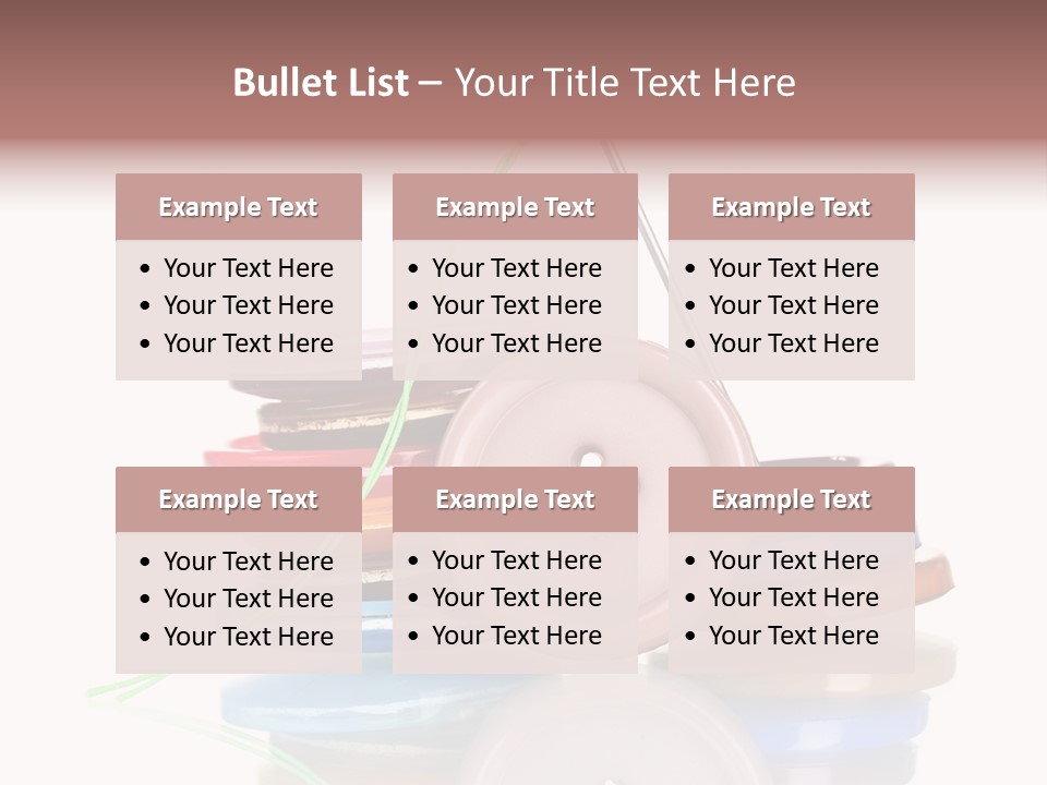 Group Thread Hobbies PowerPoint Template