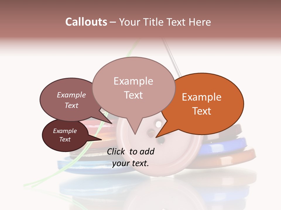 Group Thread Hobbies PowerPoint Template