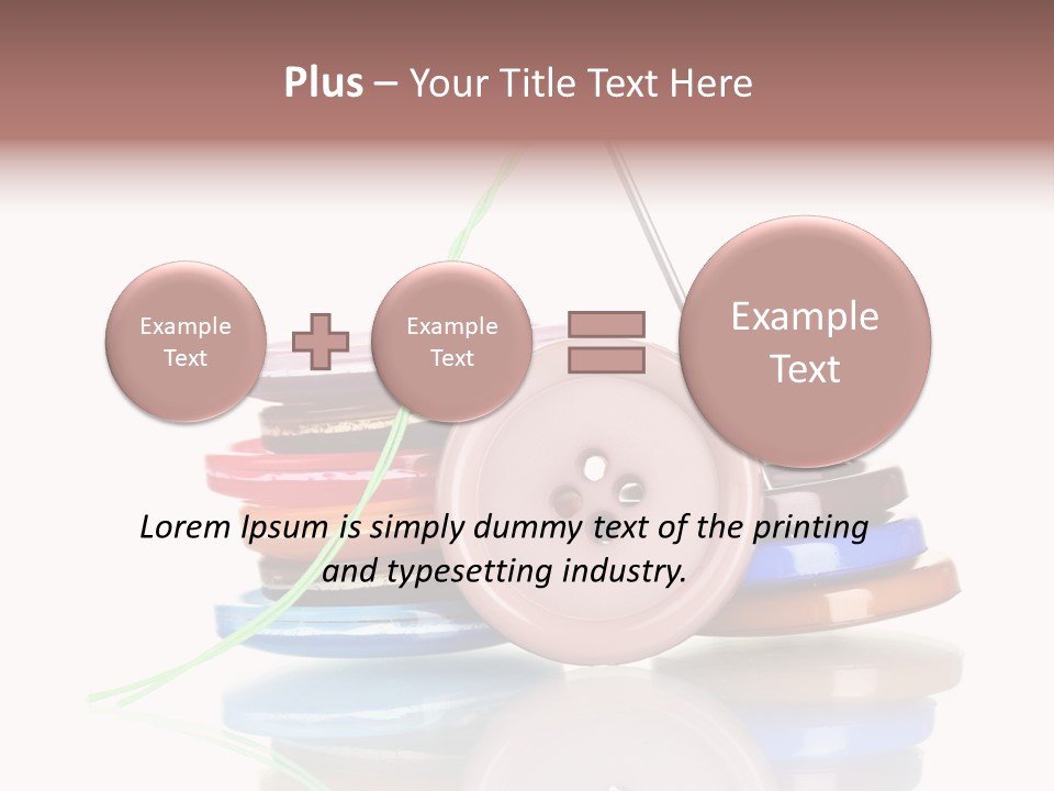 Group Thread Hobbies PowerPoint Template