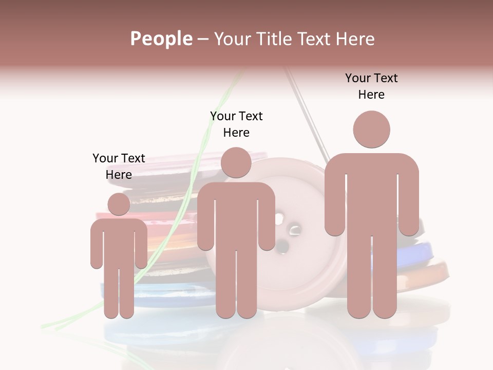 Group Thread Hobbies PowerPoint Template