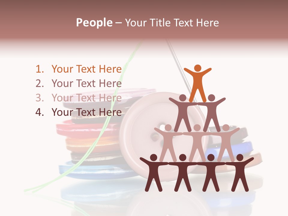 Group Thread Hobbies PowerPoint Template