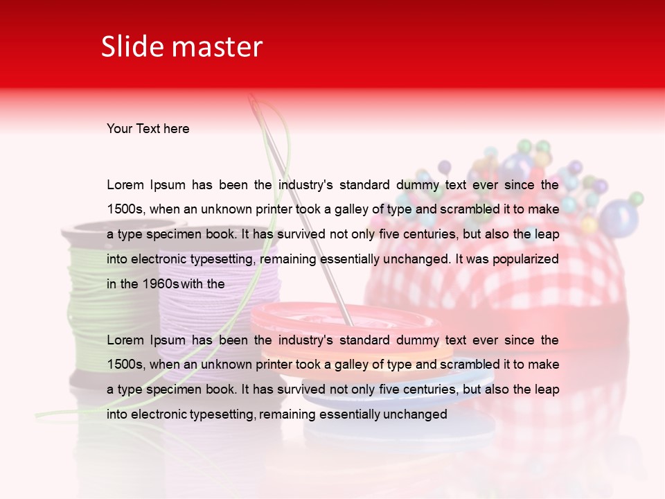 Button Background Green PowerPoint Template