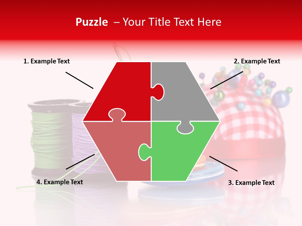 Button Background Green PowerPoint Template