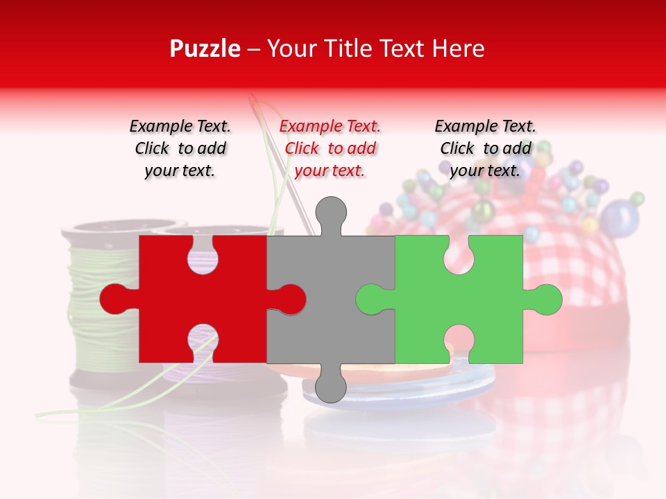 Button Background Green PowerPoint Template