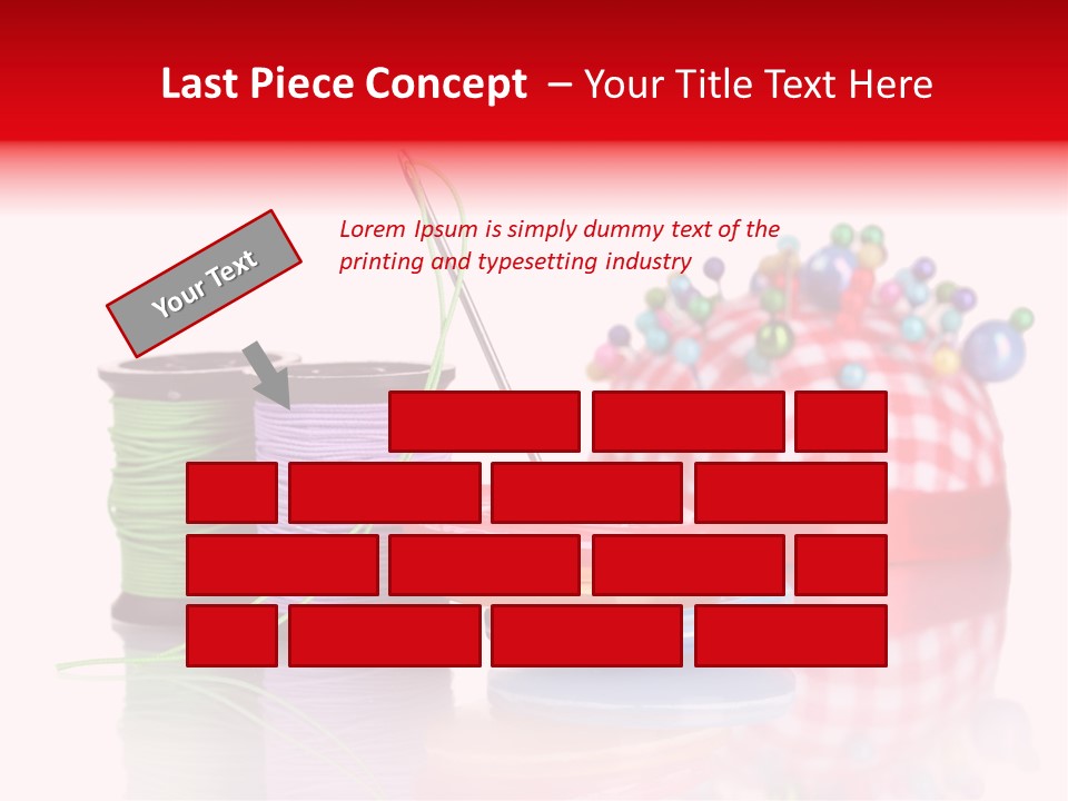 Button Background Green PowerPoint Template