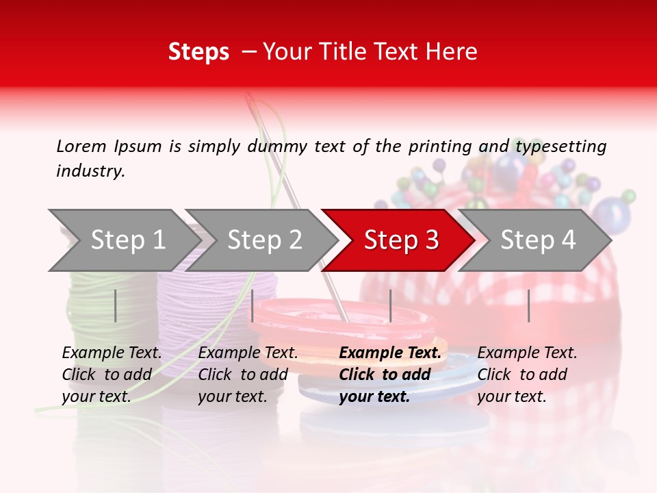 Button Background Green PowerPoint Template