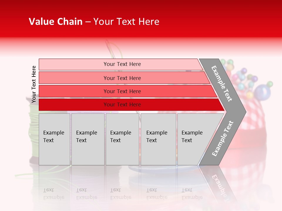 Button Background Green PowerPoint Template