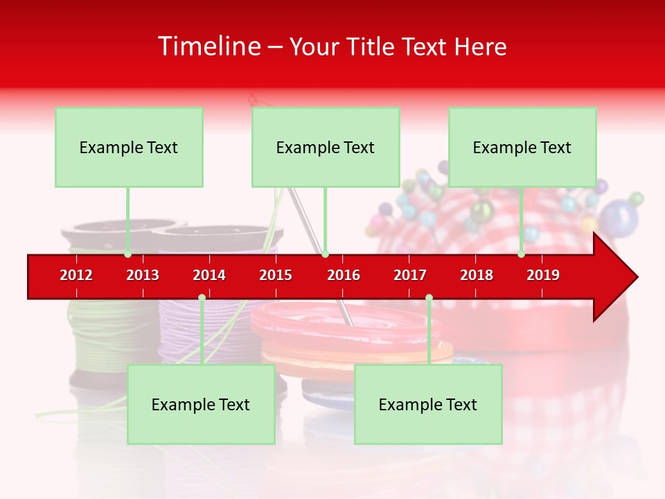 Button Background Green PowerPoint Template