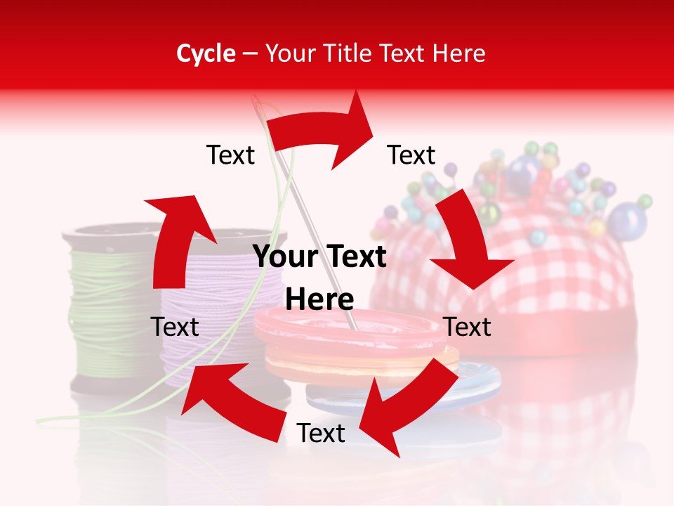 Button Background Green PowerPoint Template