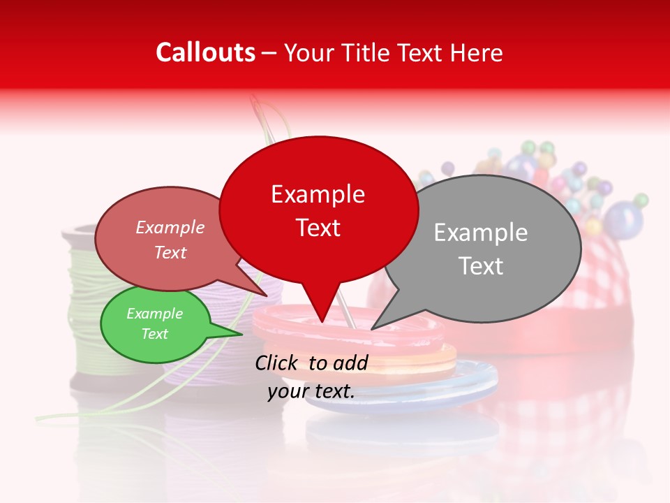 Button Background Green PowerPoint Template