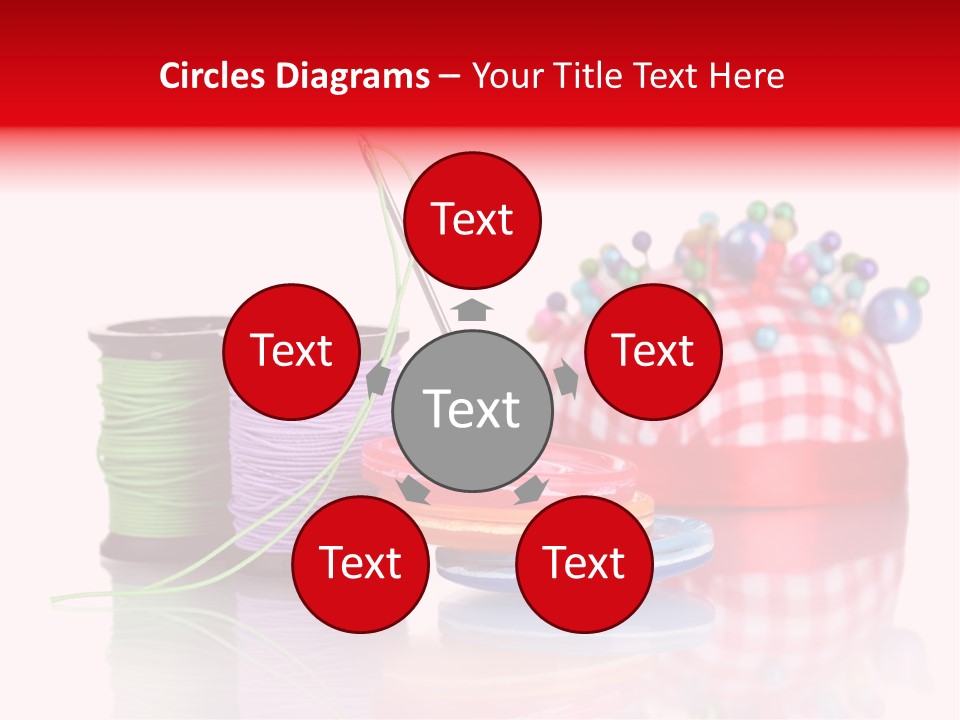 Button Background Green PowerPoint Template